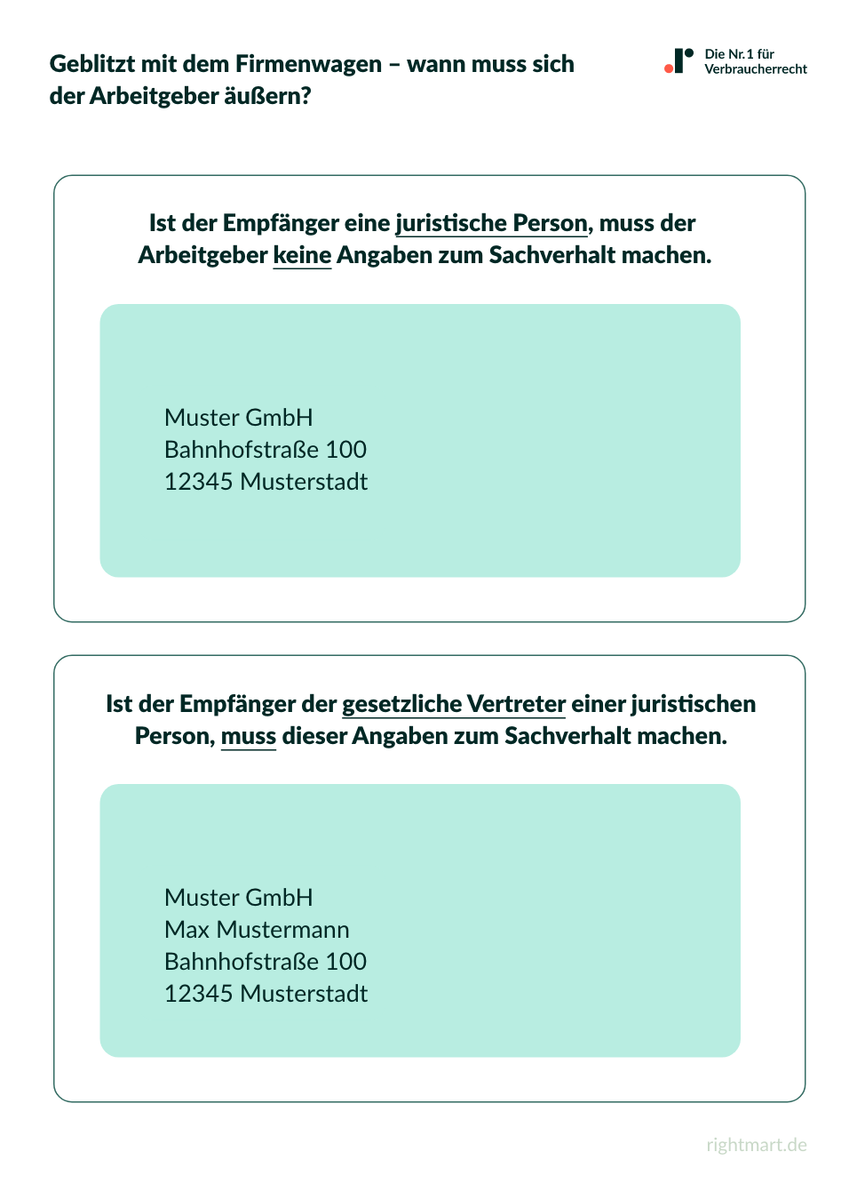 Geblitzt mit dem Firmenwagen – wann muss sich der Arbeitgeber äußern?
